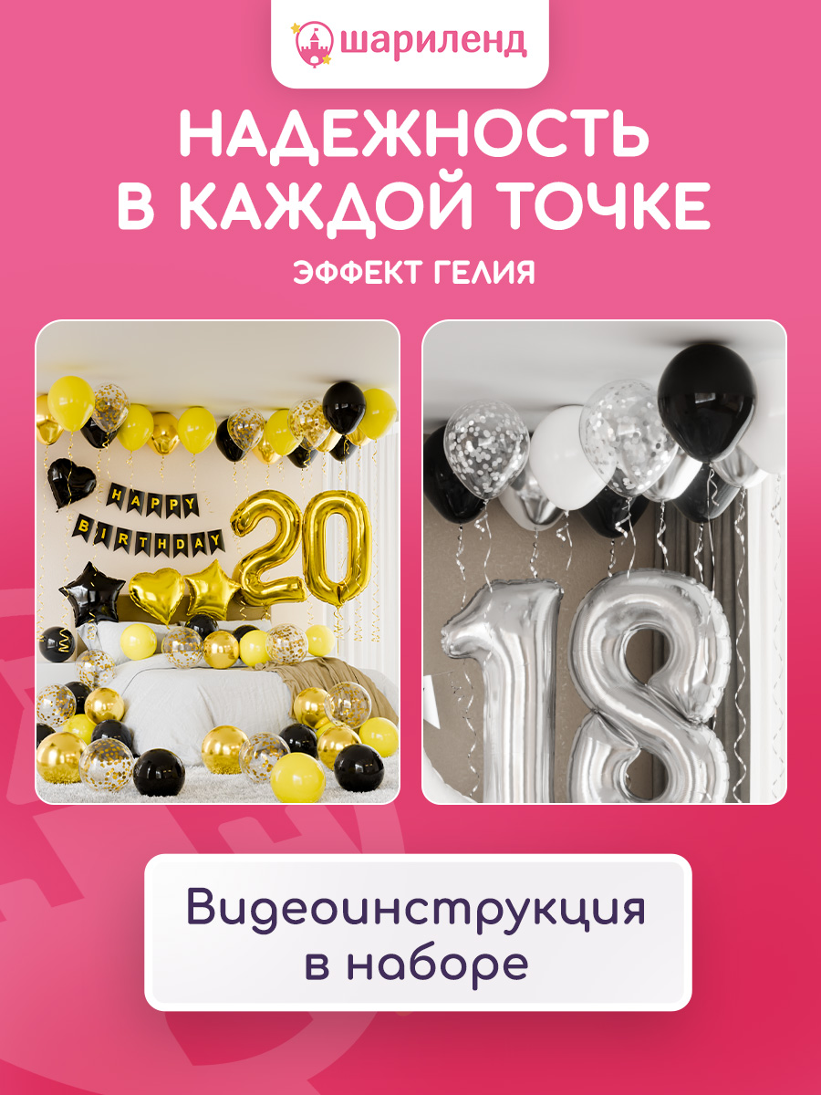 картинка Набор клеевые точки, 200 шт. от магазина Шариленд