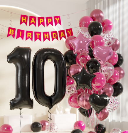 картинка Фотозона "10 лет. Фуше" 47 предметов от магазина Шариленд